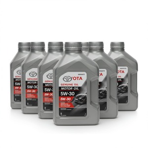 Aceite de motor completamente sintético Toyota 5W-30 para motores de gasolina y diésel con excelentes propiedades de viscosidad y control de depósitos - Product Image 2