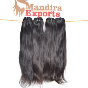 Venta al por mayor 100% barato crudo cutícula alineada virgen sedoso largo recto doble dibujado pelo indio paquetes de origen vietnamita - Product Image 4