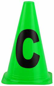 Conos de Fútbol de Plástico Ecológicos y Duraderos con Impresión de Alfabeto, Diferentes Colores para Educación Infantil, Entrenamiento Deportivo, la Mejor Calidad - Product Image 2