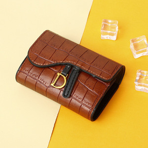 Nuovo <span class=keywords><strong>Portafoglio</strong></span> <span class=keywords><strong>Donna</strong></span> 2025 di Alta Gamma con Motivo Coccodrillo, Elegante e Compatto per Carte Multiple - Product Image 2