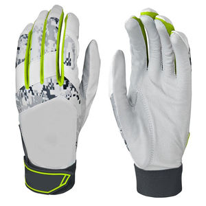 ถุงมือเล่นเบสบอลถุงมือเล่นกีฬาสำหรับทีมฝึกทนทานถุงมือหนังใส่สบาย - Product Image 2