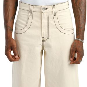 Jean à jambes larges pour hommes Vintage Wash 101 Twin Cannon Pantalon en denim durable en coton épais de 26 pouces - Product Image 6