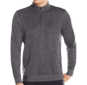 Sudadera con capucha ligera para correr con 1/4 cremallera para hombre, logotipo personalizado, ropa deportiva suave para gimnasio con media cremallera transpirable para la temporada de otoño - Product Image 3