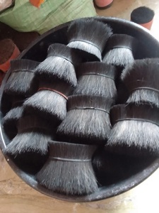 Pelo de cola de vaca y búfalo negro natural para hacer pelo de cola de cepillo de La India al mejor precio - Product Image 2