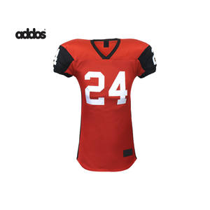 Nueva llegada 2025 uniforme de fútbol americano calidad manga corta ropa deportiva - Product Image 6