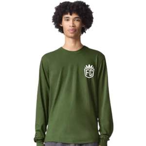 Camiseta de manga larga para hombre, cuello redondo, informal, de color sólido, tela suave, para uso diario, estilo urbano - Product Image 1