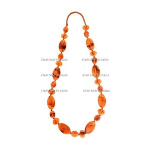 Natural Shaded <b>Resin</b> <b>Stone</b> Faceted Rondell Beads Necklace at Wholesale Factory Price From India Manufacturer Suppliers SCI - Product Image 6