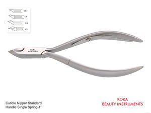 Pinza para cutículas Mango largo Doble resorte 4,75 pulgadas por Koka International - Product Image 5