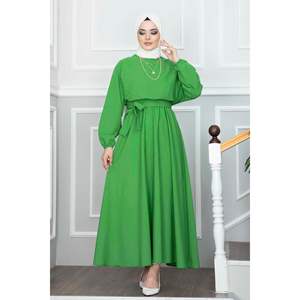 Robe hijab ceinturée manches chauve-souris Benetton - Product Image 2