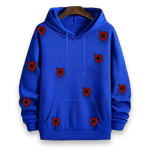 Sweats à capuche pour hommes de haute qualité personnalisés et surdimensionnés Fabricant de sweats à capuche en coton mélangé - Product Image 5