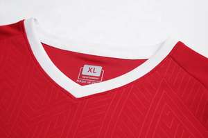 Maillot de football respirant avec logo personnalisé, kit d'entraînement pour enfants, uniformes de football par sublimation pour hommes et jeunes - Product Image 3