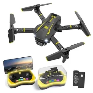 โดรนบังคับวิทยุกลางแจ้งขนาดเล็กสำหรับเด็กพร้อมกล้องวิดีโอสดความละเอียด1080P HD ของขวัญที่สมบูรณ์แบบสำหรับนักบินหนุ่ม - Product Image 1