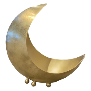 Decoración de Luna de Latón Duradero para Mesa, Decoración del Hogar de Alta Calidad con Acabado Pulido, Fácil Instalación - Product Image 3