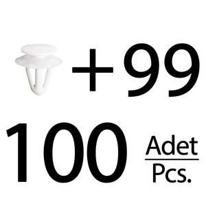 Clips de rembourrage pour Opel - 100 pièces - Product Image 1