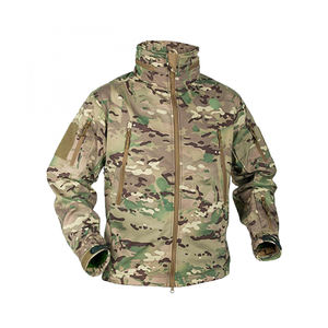 OEM 100% poliéster a prueba de viento al aire libre senderismo escalada hombres chaqueta Softshell invierno impermeable chaquetas tácticas - Product Image 1