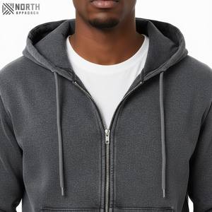 Conjunto Deportivo de Invierno con Lavado Ácido, Estampado Digital, Transpirable, Estilo Vintage, Sudadera con Capucha y Pantalones Acampanados para Hombre, 100% Algodón de Lujo - Product Image 4