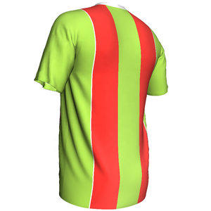 Maillot de football rétro unisexe de haute qualité, coupe ample personnalisée, streetwear, graphique sublimé, professionnel, court, 100% polyester, séchage rapide - Product Image 6