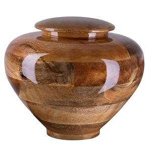 Urnes en bois luxueuses en bois Fournisseur en gros d'urnes de crémation à jeton en bois à des prix raisonnables 2024 - Product Image 6