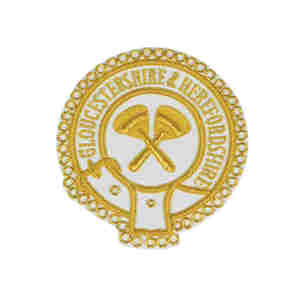 Artesanía de alta calidad Provincial London Grand Rank Undress Delantal Insignia Masonic Regalia Delantal Insignia - Product Image 1