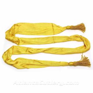 Écharpe de haute qualité avec broderie tactique Teasel, écharpes pour uniforme, prix de vente en gros, fil à broder, écharpes en satin de soie - Product Image 2