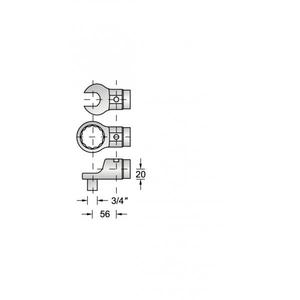 Gedore 22Z Fixed Square Head <b>Socket</b> - Product Image 4