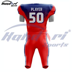 Nuevo mejor conjunto de uniformes de fútbol americano totalmente personalizado fútbol americano Jersey Rugby Hot Men uniformes de fútbol americano - Product Image 6