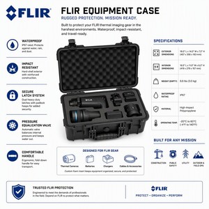 Étui de protection renforcé résistant à l'eau pour équipement infrarouge à vision avant, sac de rangement pour imageur portatif, sacs d'imagerie thermique - Product Image 4