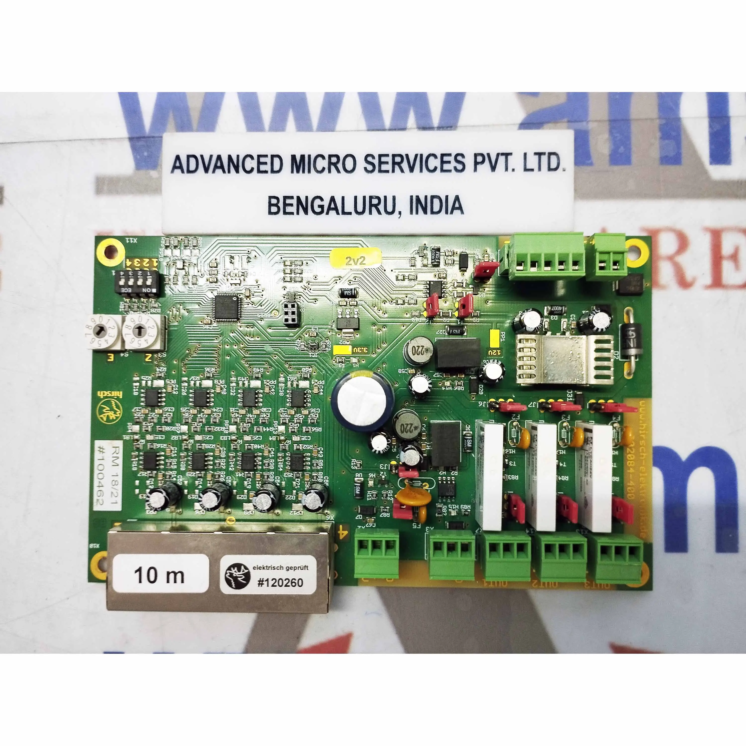 Hirsch | RM 18/21 | bảng PCB (bảng mạch in)-Để sử dụng trong tự động hóa công nghiệp và CNC