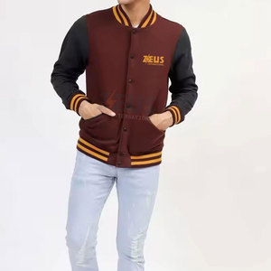 <b>Lightweight</b> Breathable Winter <b>Jacket</b> Custom Made New Style Letterman <b>Jacket</b> For <b>Men</b> Made In Pakistan - Product Image 6