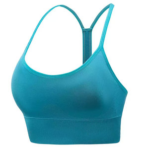Nouveauté Soutien-gorge de sport pour femmes de haute qualité à bretelles croisées pour le yoga, la remise en forme, l'entraînement, les vêtements de sport, faible MOQ - Product Image 3