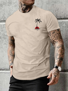 Venta al por mayor de alta calidad Logotipo de impresión personalizada 100% algodón camisetas de los hombres de gran tamaño pesado liso camiseta para hombres - Product Image 4