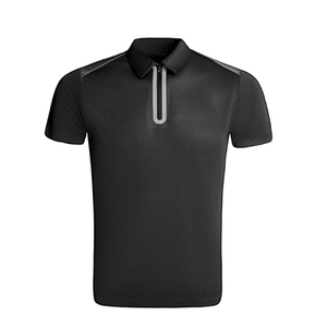 Coton unisexe de haute qualité pour T-shirts polo décontracté Style Hip Hop à manches courtes Design personnalisé Maillot piqué uni et respirant - Product Image 4