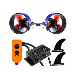 Vente flash : Propulseur sous-marin 24V 14Kg U5 sans balais, étanche, pour la pêche en famille, les aventures en camping, les bateaux gonflables - Product Image 1