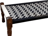Lit à baldaquin moderne de luxe vintage en bois massif de palissandre indien Khaat, pliable, durable, taille et couleur personnalisables, vente en gros de haute qualité