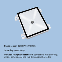 Módulo de Escaneo de Códigos de Barras Integrado con Sensor CMOS de 60 Megapíxeles, Lector 1D 2D, Escaneo de Alta Velocidad, Personalización Disponible