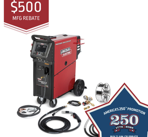 เครื่องเชื่อมมัลติโปรเซส LINCOLN POWER MIG 262MP รุ่นประหยัด คุณภาพเยี่ยม สำหรับงานอะลูมิเนียม พร้อมชุดอุปกรณ์เสริม K5637-1 - Product Image 2