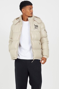 Top Selling <b>Hooded</b> <b>Padded</b> Puffer <b>Jacket</b> with Detachable Hood Windproof Warm Winter Outdoor Bubble Men's <b>Jackets</b> With Pockets - Product Image 5