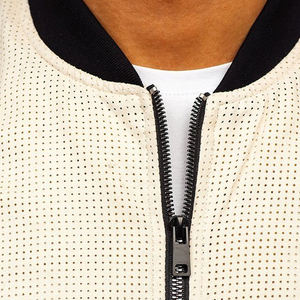 100% Polyester tissu fait Bomber veste pour adultes mode porter hiver Style hommes Bomber hiver veste à vendre - Product Image 4