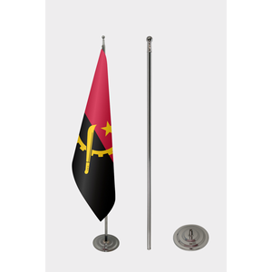 Custom Angola Indoor <b>Flag</b>-Digital Printing Aluminum <b>Pole</b> 3x5ft Custom Logo Cotton or Nylon or Plastic Material - Product Image 2