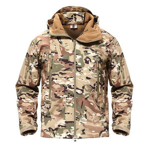 Chaqueta cortavientos para hombre de concha blanda personalizada, soporte impermeable transpirable para exteriores para la temporada de invierno, fabricado profesional - Product Image 6