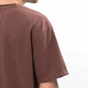 Camiseta Extra Grande de Algodón 100% de Alta Calidad a Precio de Mayoreo, Camisetas Holgadas de Talla Grande con Logotipo Personalizado para Hombre - Product Image 6