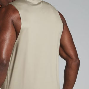 Séchage rapide Polyester Coton Débardeurs En Gros Bodybuilding Muscle Workout Fitness Singlets Sans Couture Débardeurs - Product Image 6