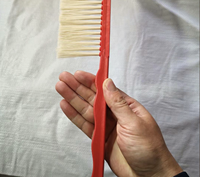 40.5*7.5cm outil d'apiculture brosse tige plate robuste poils souples ruche ascenseur équipement d'apiculture apiculteur nid d'abeille outils de nettoyage