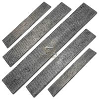 Laminé à chaud forgé en acier au carbone billette damas DD-Ladder-305 3SP Grade 58-62 HRC dureté carré rond modèles pour la fabrication de couteaux