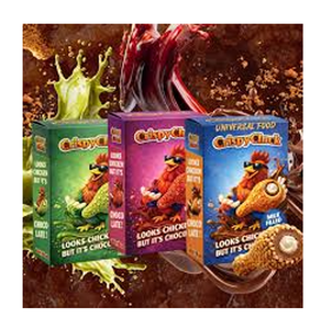 Crispy Cluck - Muslo de Pollo con Chocolate y Fresa, 48 g, Ingredientes Incluyen Chocolate con Leche - Product Image 4