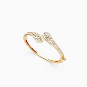 Anillo de Compromiso de Oro Amarillo para Mujer, Corte Brillante, Estilo Clásico, Chapado en Oro de 14K con Diamante de Laboratorio - Product Image 2