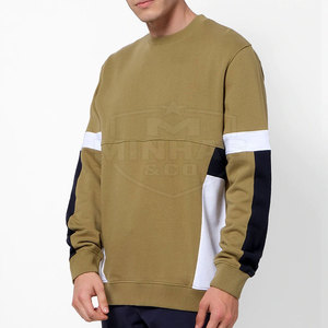 Wholesale Custom Logo Printed <b>Men</b> Sweatshirts Loose Crew Neck Oversize <b>Pullover</b> <b>Men</b> Sweatshirt - Product Image 3