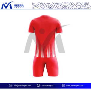 ชุดเสื้อและกางเกงฟุตบอลชายแบบสั่งทำพิเศษ ปี 2025 พร้อมบริการพิมพ์ลายตามแบบ OEM ODM ชุดทีม ระบายอากาศได้ดี น้ำหนักเบา ป้องกันแบคทีเรีย - Product Image 4