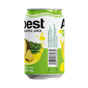 Boisson au jus d'ananas, boisson au jus vietnamien avec ananas en conserve dans des boîtes de jus de fruits de 330ml au Vietnam OEM ODM marques privées - Product Image 5