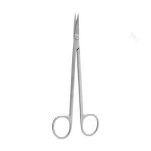 Kelly กรรไกรสำหรับผ่าตัดแบบโค้งสแตนเลสขนาด160มม. ใช้ด้วยมือทันตกรรมคุณภาพสูงใช้งานง่าย - Product Image 1